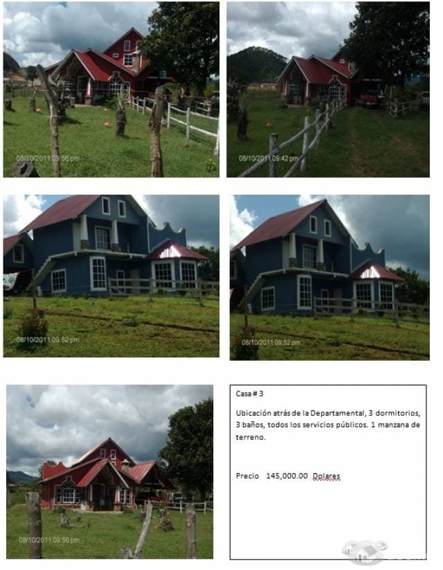 Bonita casa de venta en Intibuca. — foto 1